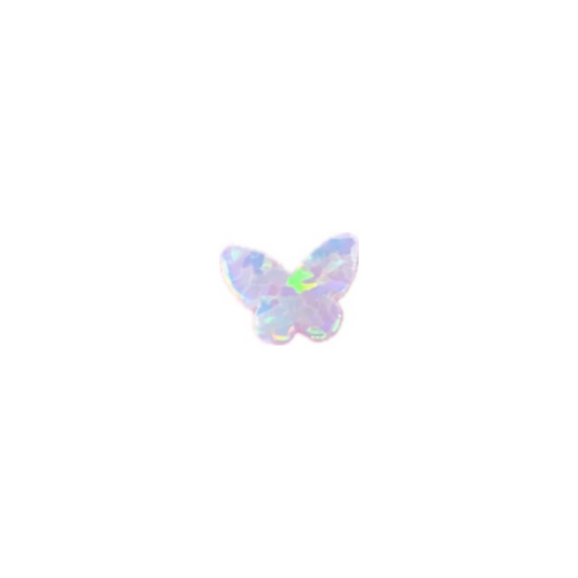 Opal Butterfly Gem (White)